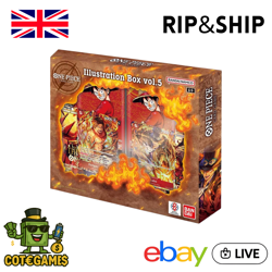 [LIVE] [Rip&Ship] One Piece TCG Illustration Box IB05 IB-05 - ENGLISH ENG - Image 1
