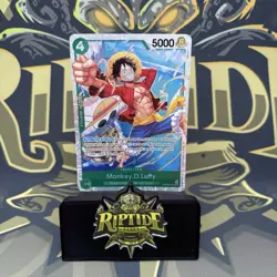 One Piece Card Game TCG Monkey D Luffy PRB02-005 SR The Best Vol 2 - Image 1