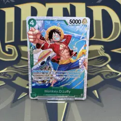 One Piece Card Game TCG Monkey D Luffy PRB02-005 SR The Best Vol 2 - Image 2