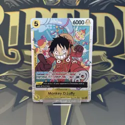 One Piece Card Game TCG Monkey.D.Luffy OP07-109 SR 500 Years PRINT ERROR CARD - Image 2