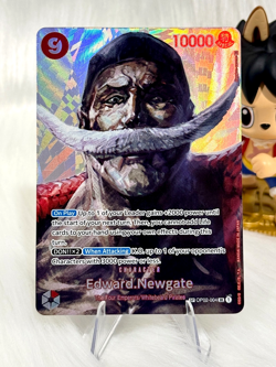 Edward.Newgate OP02-004 SP Kingdoms of Intrigue One Piece Card ENGLISH NM/M - Image 1