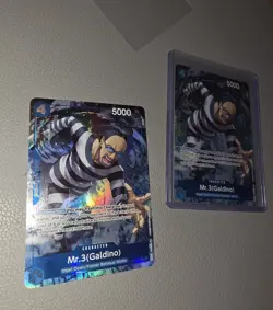 One Piece The Time of Battle Mr.3(Galdino) Alt Art OP16-056 english boosterfresh - Image 1