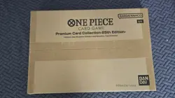 One Piece Card Game Premium Card Collection - 25th Edition, Sealed in brown box - Image 1