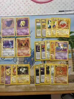 Vintage Pokemon Card Lot WOTC Shadowless Etc Gengar Dragonair Moltres - Image 2