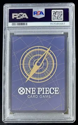 PSA 9 One Piece SP OP10-030 SR - Smoker - Special Rare -EN- Carrying on His Will - Image 2