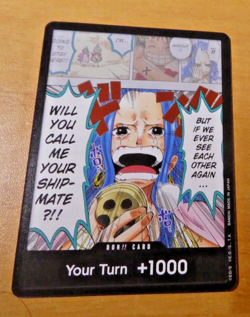 ONE PIECE AWAKENING OF THE NEW ERA ENGLISH CARD HOLO GAME CARTE OP04 DON EN MINT - Image 1