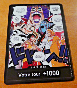 ONE PIECE BATAILLE DECISIVE CARD GAME HOLO CARTE OP16 DON SR FR MINT 2026 - Image 1