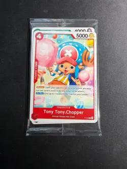 Tony Tony.Chopper - Sealed P-101 - P-107 - One Piece ENG english card - Image 1
