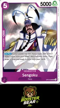 Sengoku (066) OP16-066 The Time of Battle UC One Piece NM/M ENG - Image 1
