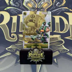One Piece TCG Edison OP07-100 C Winner Promo Stamp - Image 1