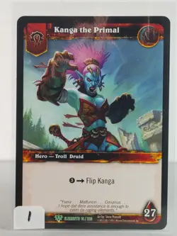 Kanga the Primal - War of the Elements 14/220 - World of Warcraft TCG ucommon - Image 2