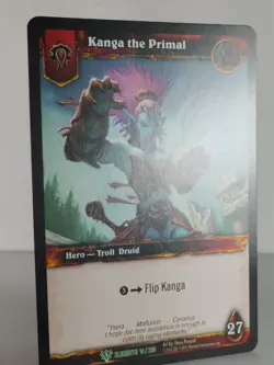 Kanga the Primal - War of the Elements 14/220 - World of Warcraft TCG ucommon - Image 4
