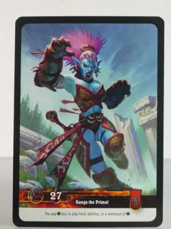 Kanga the Primal - War of the Elements 14/220 - World of Warcraft TCG ucommon - Image 5