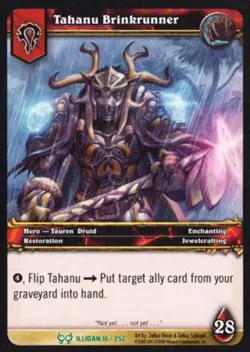 World of Warcraft TCG Tahanu Brinkrunner - Hunt for Illidan 16/252 - Image 1