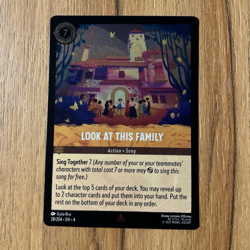 Look At This Family 28/204 Cold Foil Disney Lorcana Ursula's Return - Image 1