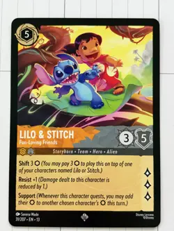 Lilo & Stich 31/207 Disney Lorcana EN 13 Attack of the Vine - Image 1