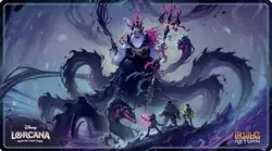 URSULA'S RETURN Disney Lorcana 2nd Place Store Set Championship Finalist Playmat - Image 2