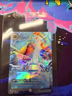 Ravensburger Disney Lorcana Tamatoa - Seeker of Shine Enchanted Foil 237/204 - Image 1
