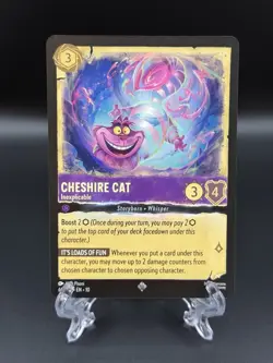Disney Lorcana- Cheshire Cat - Inexplicable 60/204 Whispers in the Well Regular - Image 1