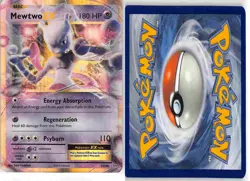Mewtwo EX 52/108 Holo Rare EX Evolutions Pokemon NM - Image 3