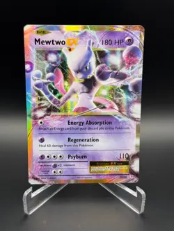 Mewtwo EX Holo Ultra Rare Pokemon XY - Evolutions EVO 52/108 NM - Image 1