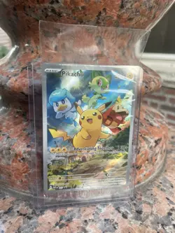 Pikachu - 027 (Pokemon Center Exclusive) 027 Sv: Scarlet & Violet Promo Cards... - Image 1