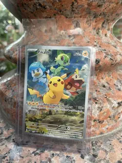Pikachu - 027 (Pokemon Center Exclusive) 027 Sv: Scarlet & Violet Promo Cards... - Image 2