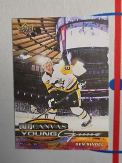 2025-26 Upper Deck Ben Kindel Young Guns Canvas #C-213 UD Series 2 Rookie - Image 1