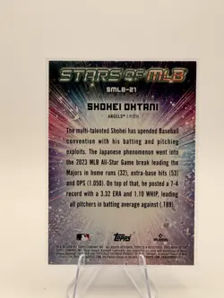 2024 Topps Series 1 - Stars of Mlb Shohei Ohtani #SMLB-21 - Image 2