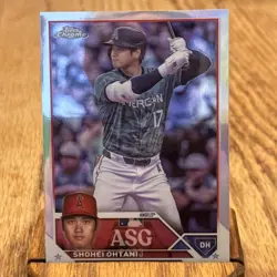 2023 Topps Chrome Update Series - 2023 All-Star Game Shohei Ohtani #ASGC-6 - Image 1