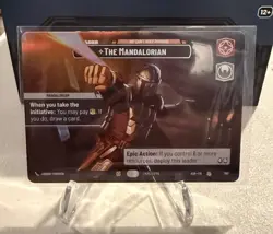 Star Wars Unlimited - The Mandalorian SHOWCASE We Can't Keep Running - ASH780 - Image 1