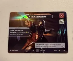 Star Wars Unlimited - The Mandalorian SHOWCASE We Can't Keep Running - ASH780 - Image 4