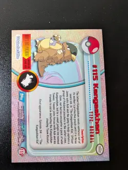 Kangaskhan #115 Holo Topps Chrome Trading Cards Series 2 Pokemon Lightly Played - Image 2