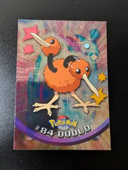 Doduo #84 Holo Topps Chrome Trading Cards Series 2 Pokemon Moderately Played - Image 1