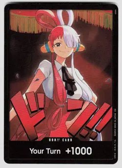 DON!! CARD (UTA) EXTRA BOOSTER: ONE PIECE HEROINES EDITION ONE PIECE FOIL NM/M - Image 1