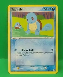 Squirtle 82/112 Common FireRed & LeafGreen Pokemon Card - Image 1