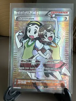Teammates 160/160 XY Primal Clash Full Art Pokemon Card TCG - Image 2