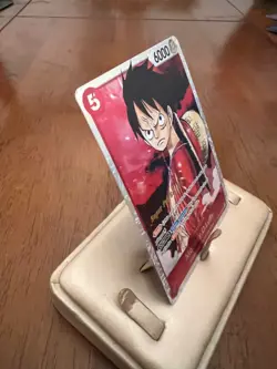 One Piece Card Monkey.D.Luffy Super Pre release Foil ST01-012 SR Starter Deck 1 - Image 4
