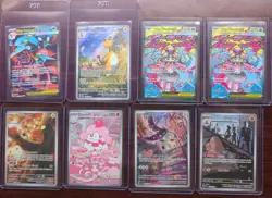 Pokemon Ascended Heroes, Perfect Order & Chaos Rising Full Art Card Lot +8 Cards - Image 1