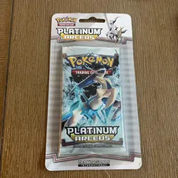 Platinum Arceus Pokemon TCG Booster Pack Blister 1 Pack 10 Cards English 2009 - Image 1