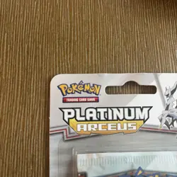 Platinum Arceus Pokemon TCG Booster Pack Blister 1 Pack 10 Cards English 2009 - Image 3