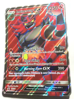 INCINEROAR GX - SM38 - OVERSIZED - SM Black Star Promo - Pokemon Card - EXC / NM - Image 1