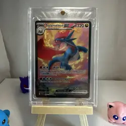 Pokemon TCG Salamence ex 187/159 Sv09 Journey Together SIR Holo Full Art - Image 1