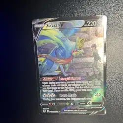 Pokemon TCG Zacian v TG21/TG30 NM Sword&Shield Astral Radiance Card 2022 - Image 2