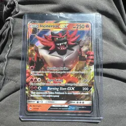 Pokemon Incineroar GX Holo Card 27/149 SM Base Set Ultra Rare Holo NM - Image 1
