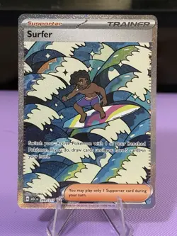 Surfer 293/217 Ascended Heroes Special Illustration Rare SIR Full Art Pokemon - Image 1