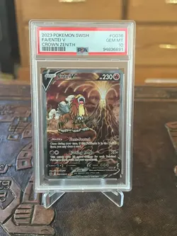 2023 Pokemon Entei V Crown Zenith Galarian Gallery GG36/GG70 PSA 10 - Image 1
