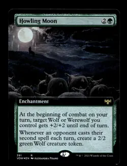 Howling Moon (Extended Art) 391 Foil R Innistrad: Crimson Vow - Image 1