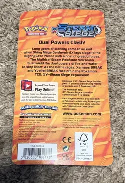 Pokemon 2016 XY Steam Siege Blister Pack Lucario Promo Factory Sealed - Image 2