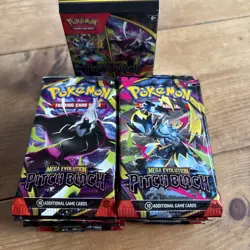 Pokemon Mega Evolution Pitch Black - Booster 32 Open Packs - Used - Image 1